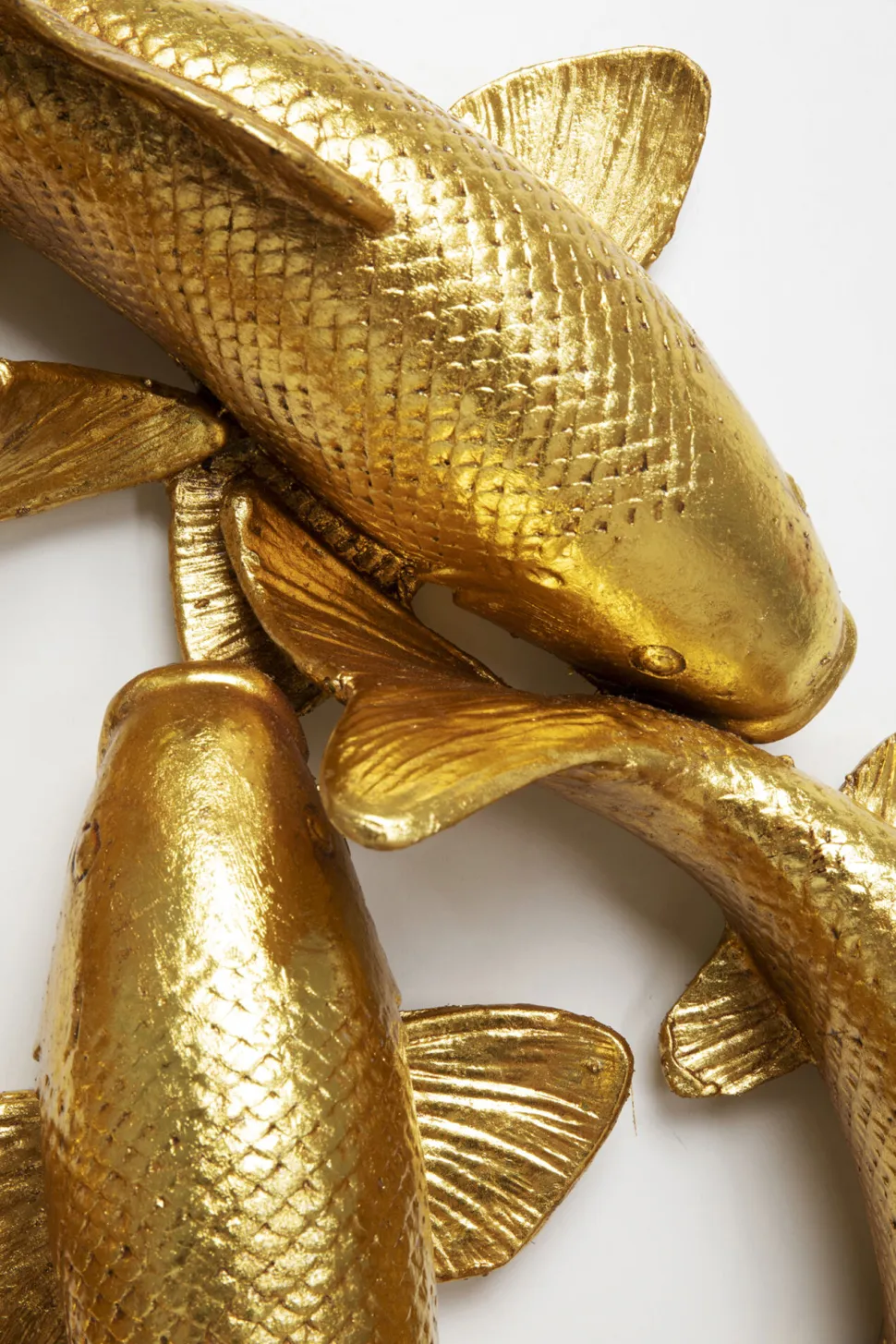 KARE Design Wanddecoratie School Of Koi Gold 102cm New
