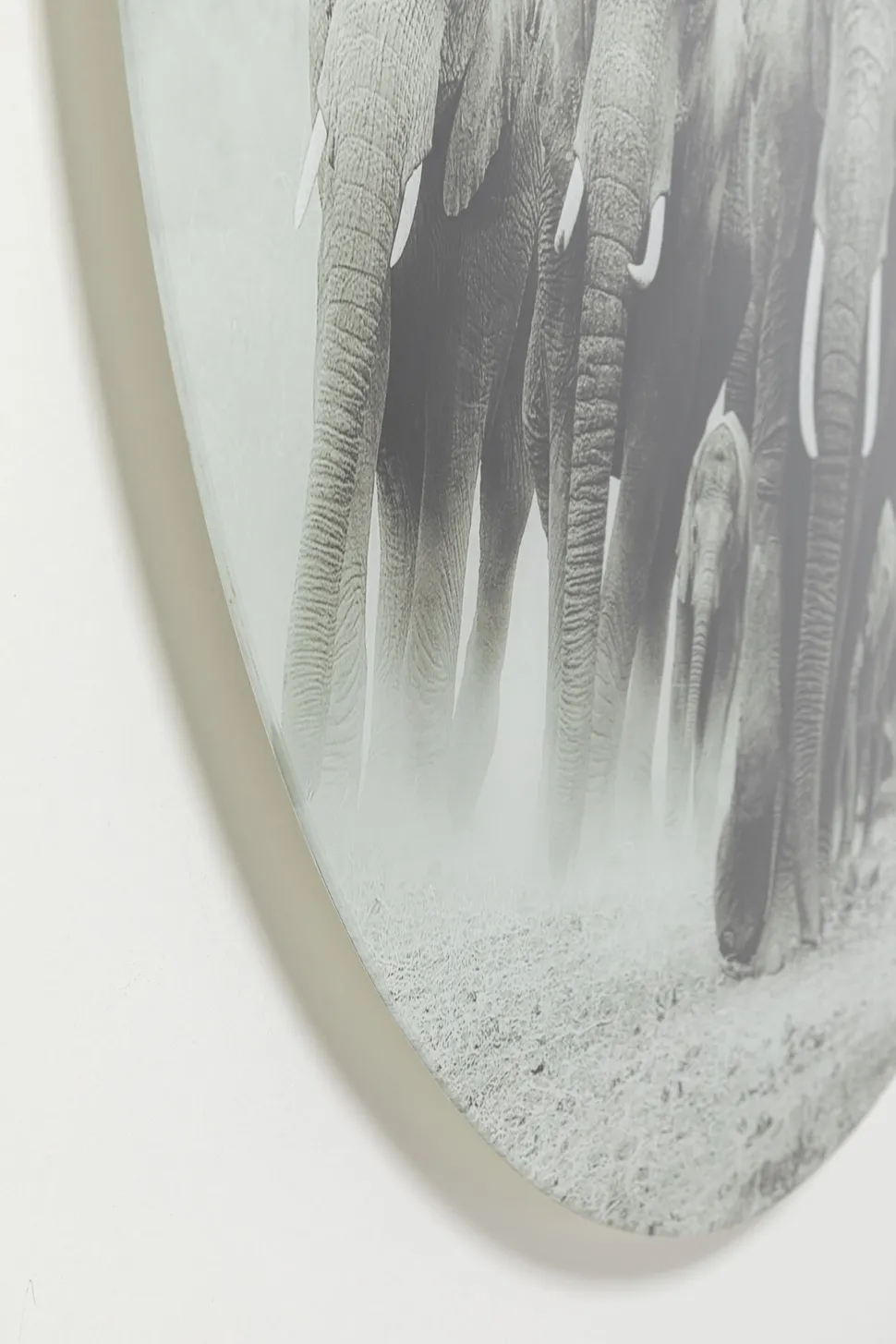 KARE Design Wandfoto Elephant Walk Ø120cm Store