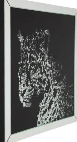 KARE Design Wandfoto Leopard 80x80cm Sale