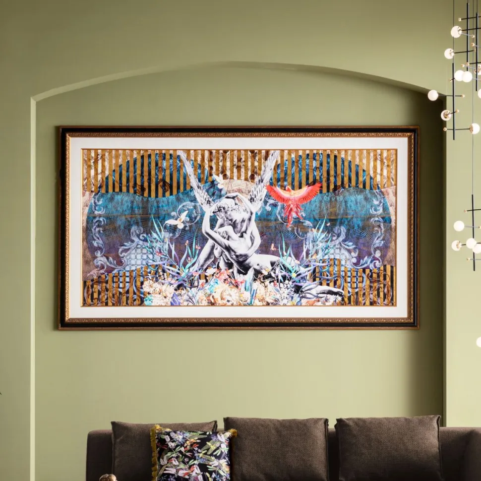 KARE Design Wandfoto Lovers 180x106cm Hot