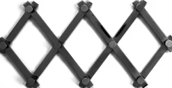 KARE Design Wandkapstok Crossing Matt Black 9(+71)cm Discount