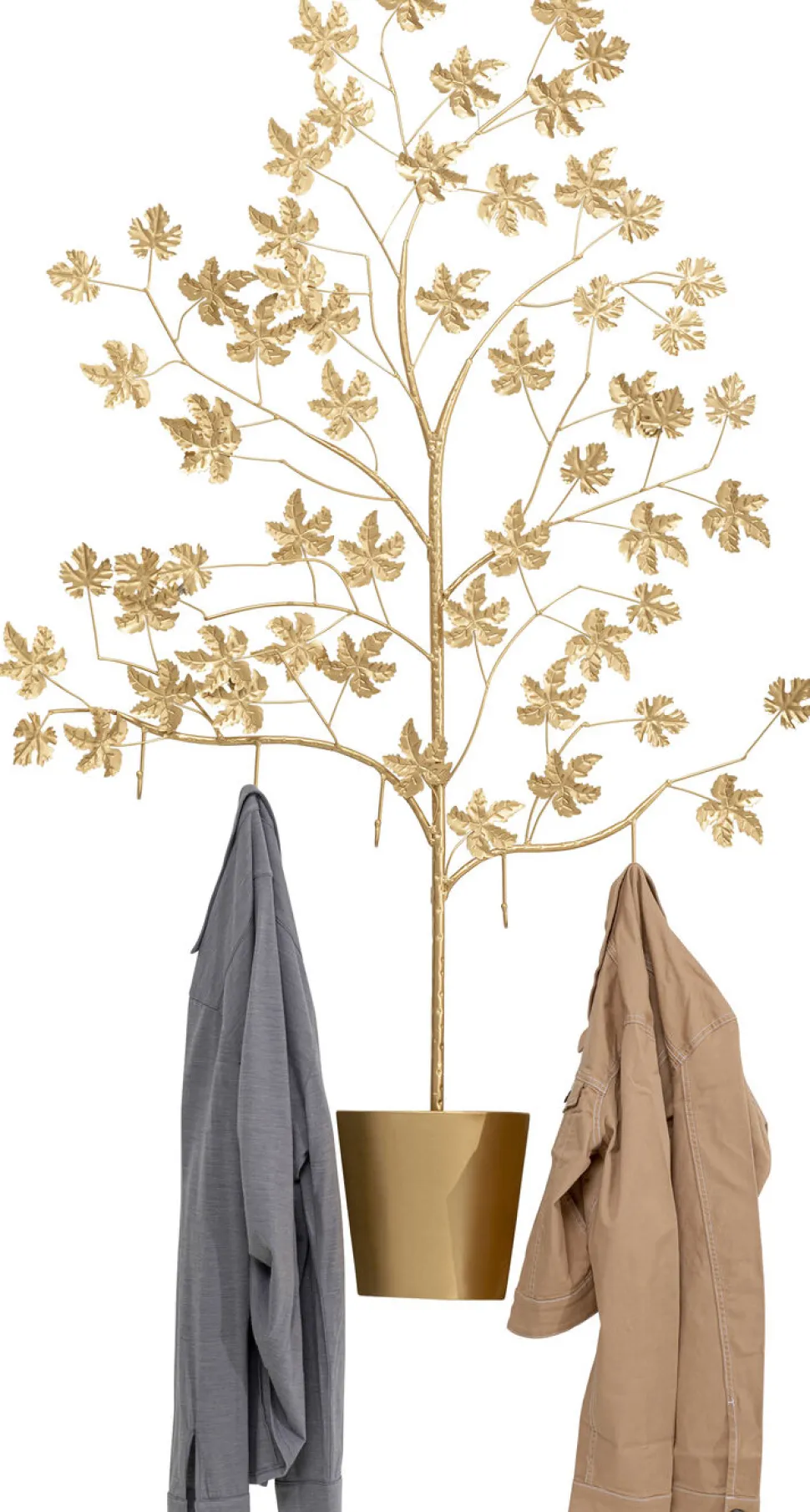 KARE Design Wandkapstok Leafline Gold 93cm Hot