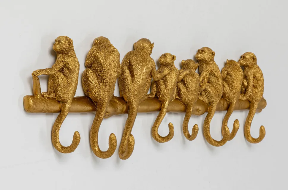 KARE Design Wandkapstok Monkey Hook 70cm Outlet