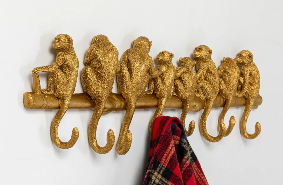 KARE Design Wandkapstok Monkey Hook 70cm Outlet