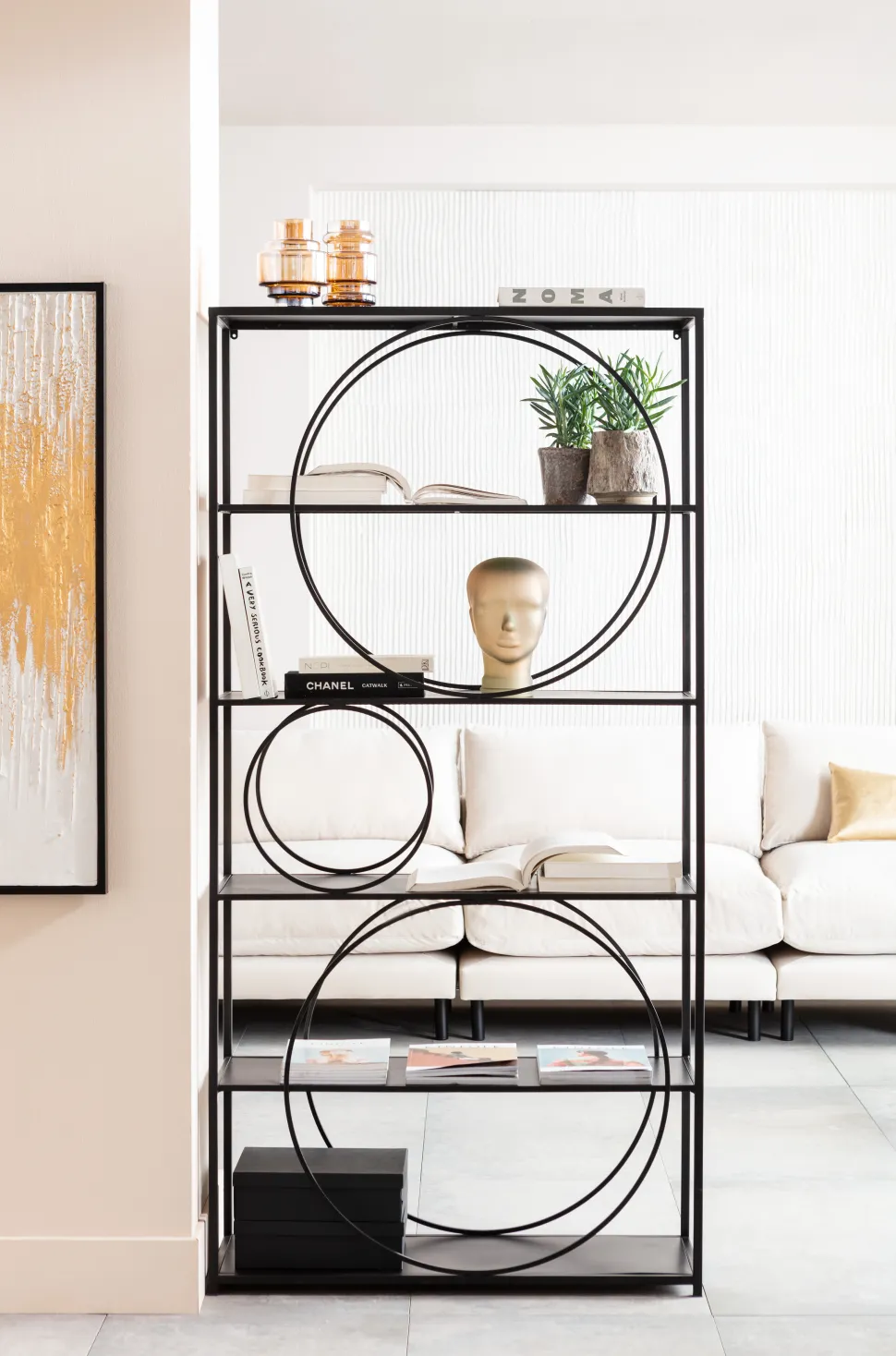 KARE Design Wandkast Circle Black 100x200cm Flash Sale