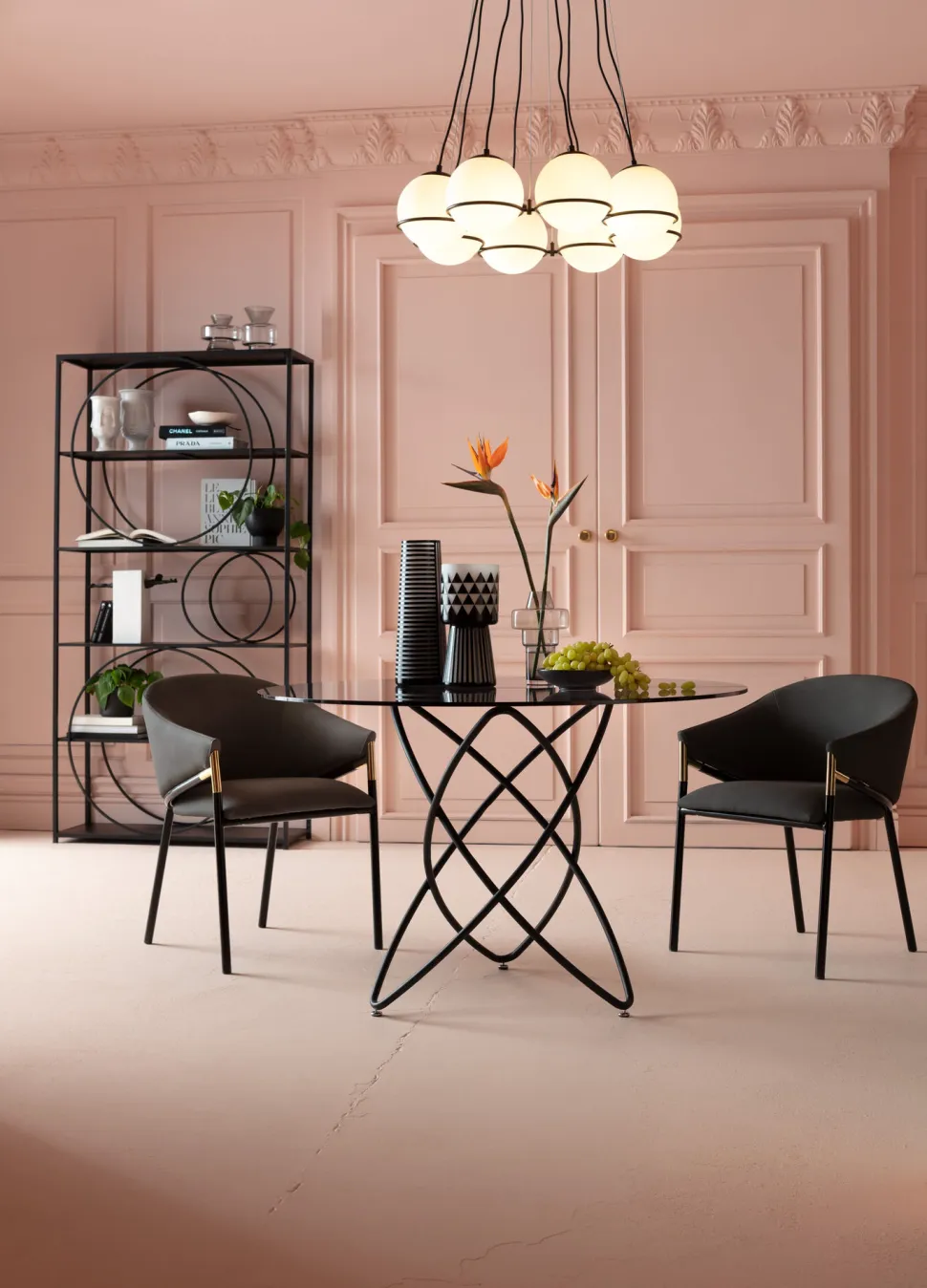 KARE Design Wandkast Circle Black 100x200cm Flash Sale
