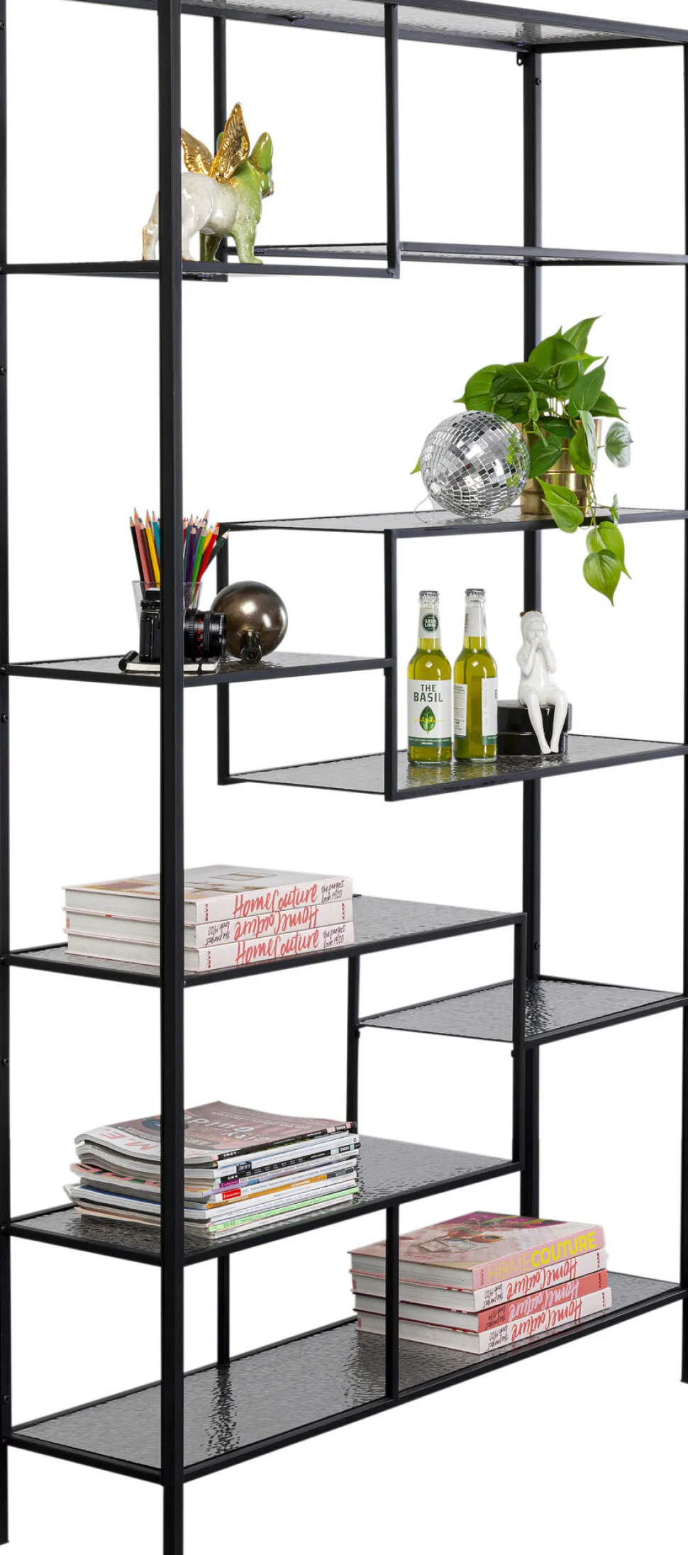 KARE Design Wandkast Loft Black Bubble 115x195cm Cheap