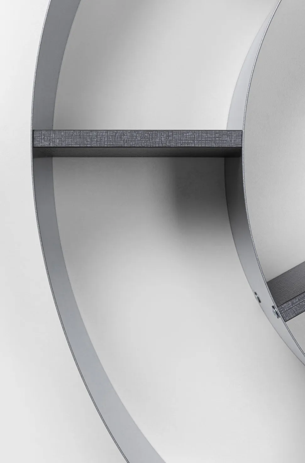 KARE Design Wandkast Snail Zilver Flash Sale