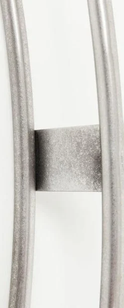 KARE Design Wandklok Clip Zilver Ø60cm Best