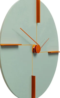 KARE Design Wandklok Felice Green 30cm Cheap