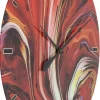 KARE Design Wandklok Glas Chaos Fire Ø80cm Cheap