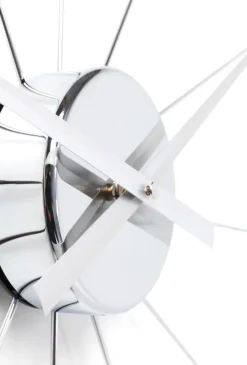 KARE Design Wandklok Like Umbrella Chroom Outlet