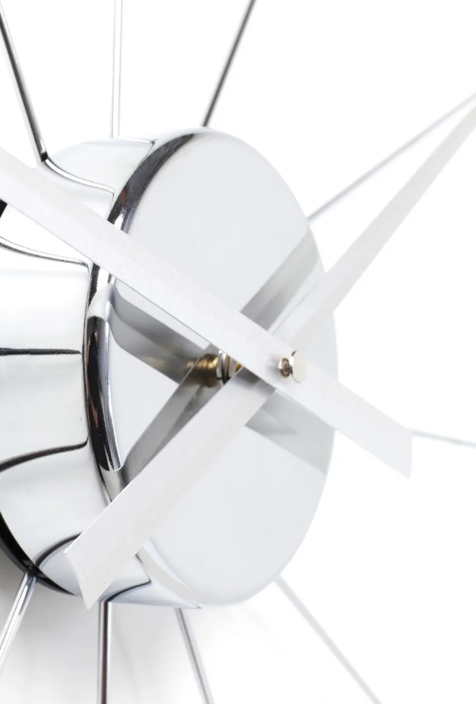 KARE Design Wandklok Like Umbrella Chroom Outlet