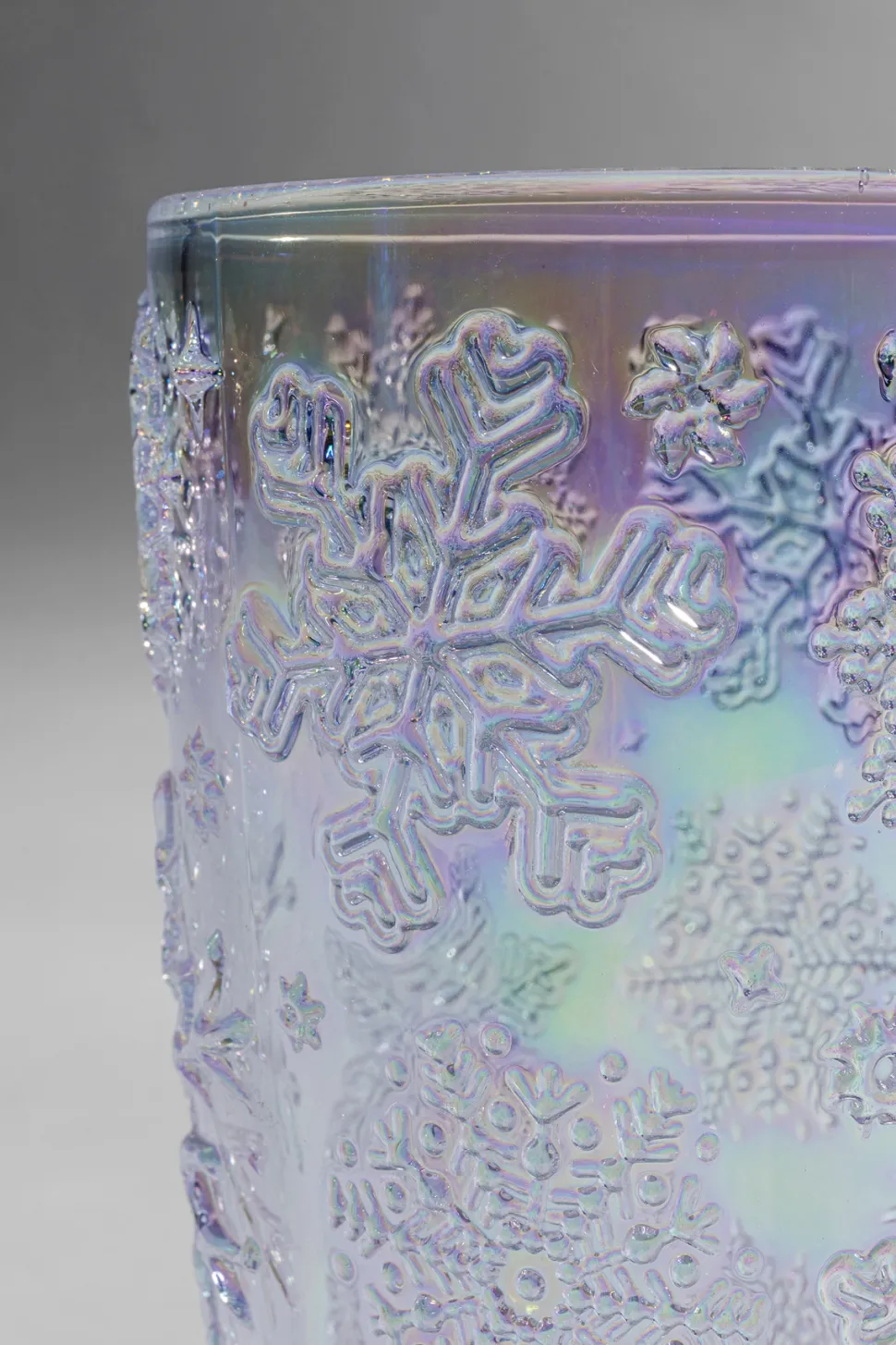 KARE Design Waterglas Ice Flowers Colore Cheap