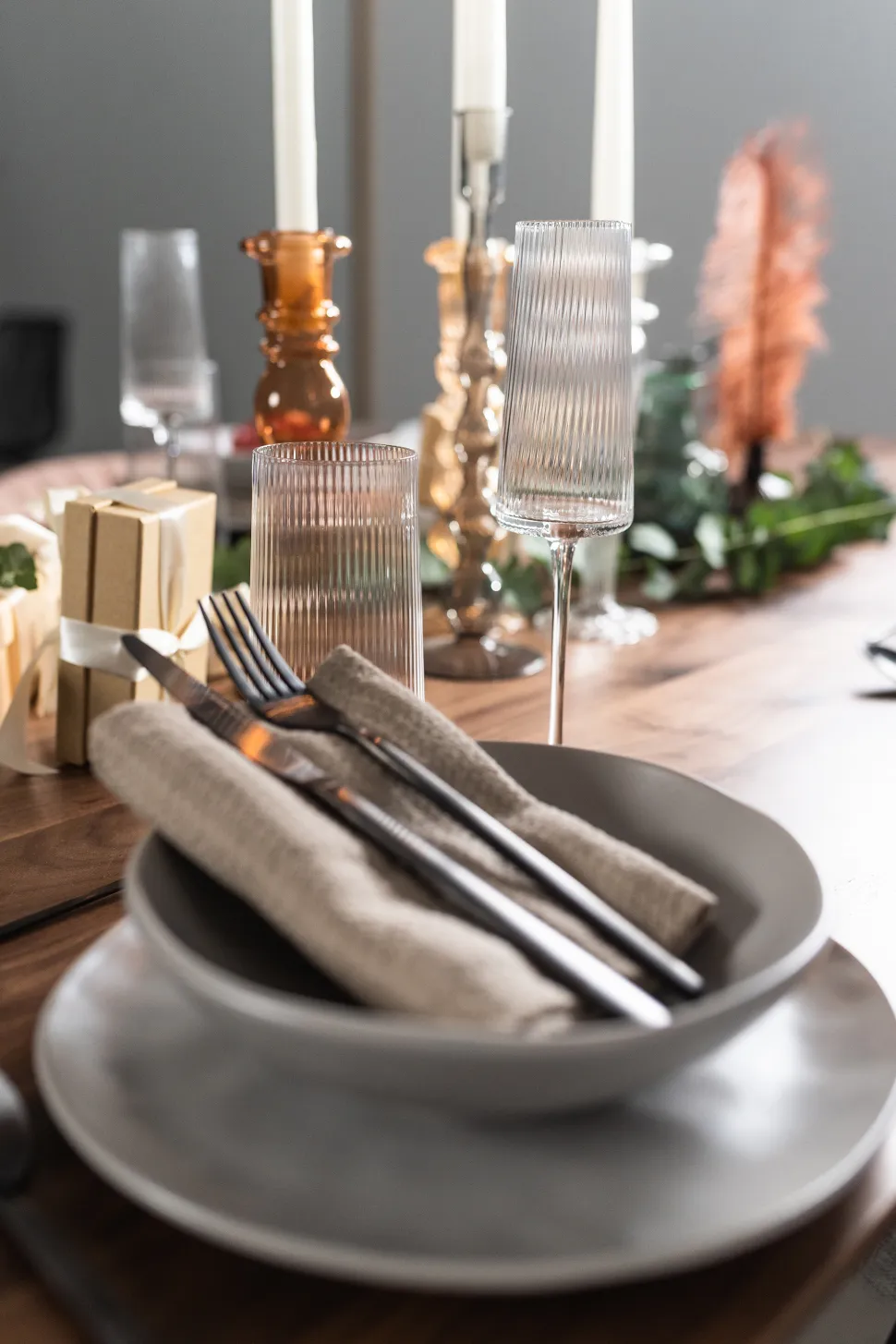 KARE Design Waterglas Riffle 16cm Online