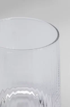 KARE Design Waterglas Riffle 11cm Flash Sale