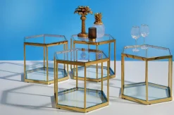 KARE Design Wijnglas Diamond Gouden Rand Hot