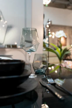 KARE Design Wijnglas Diamond Smoke Clearance