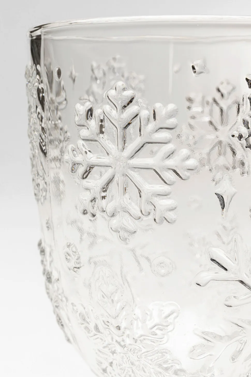 KARE Design Wijnglas Ice Flowers Clear Cheap