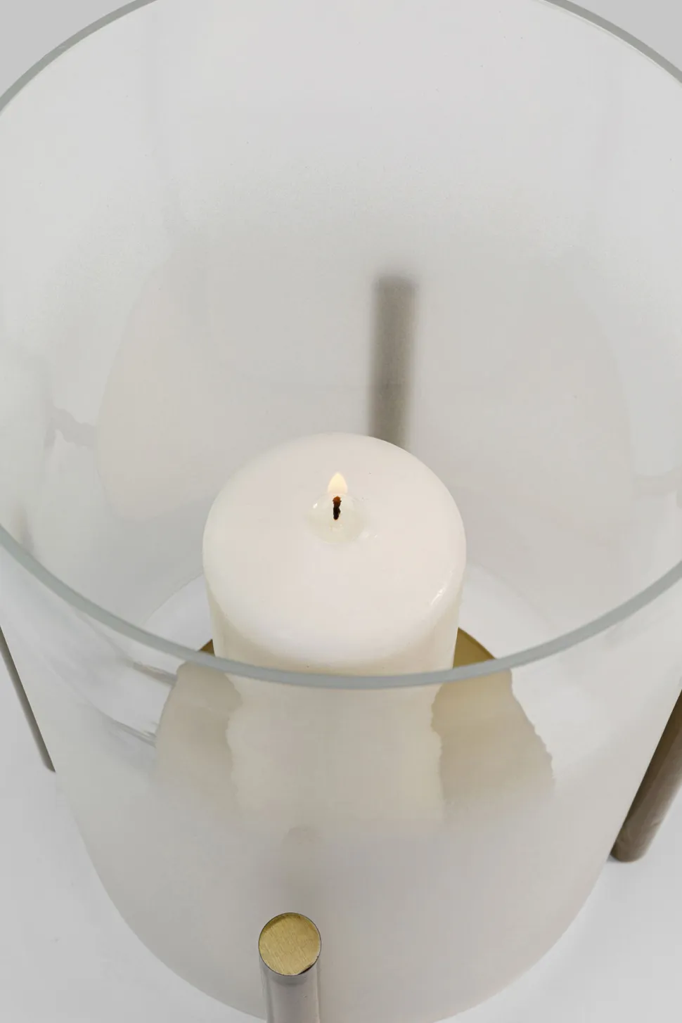 KARE Design Windlicht Pillar Steam 25cm Fashion