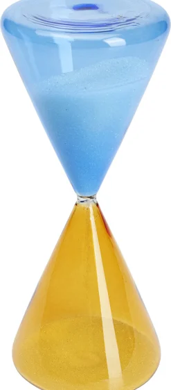 KARE Design Zandloper Blauw-Oranje 5 Minuten Ø7cm Cheap