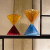 KARE Design Zandloper Blauw-Oranje 5 Minuten Ø13cm Hot
