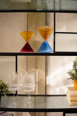 KARE Design Zandloper Rood-Oranje 3 Minuten Ø12cm Fashion