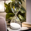 KARE Design Zandloper Wit 240 Minuten New