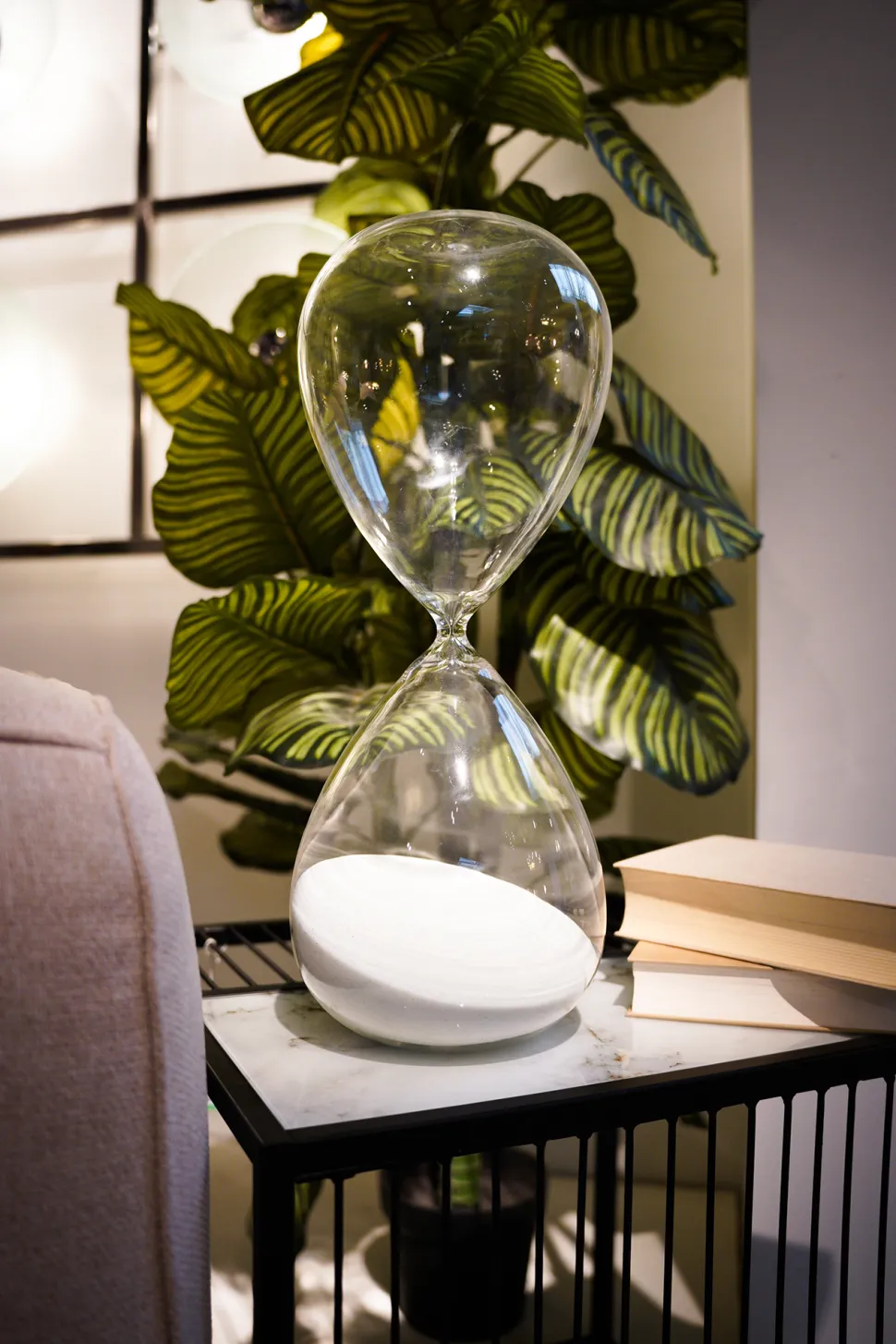 KARE Design Zandloper Wit 240 Minuten New